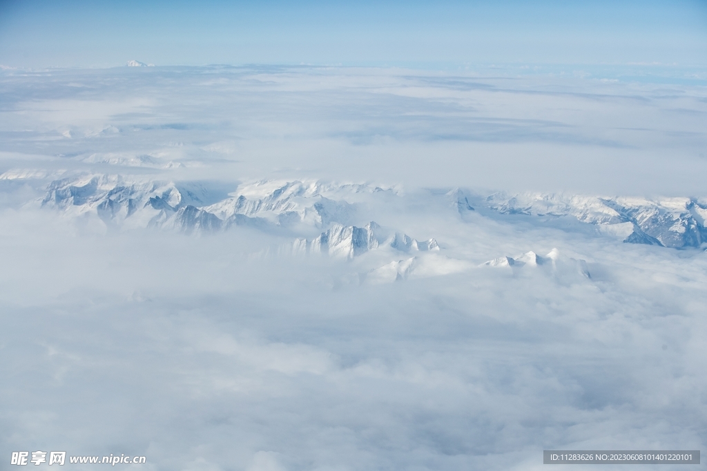 雪山美景