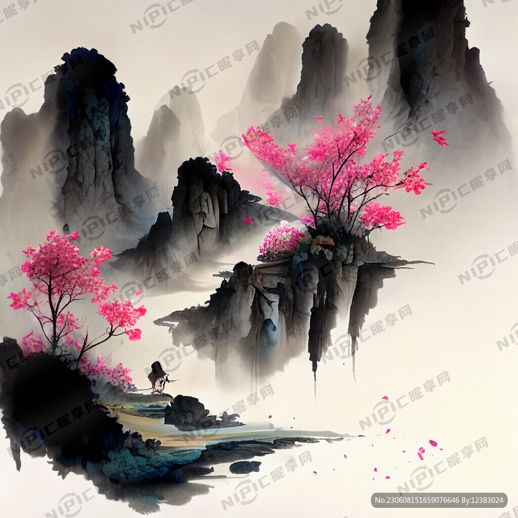 游戏梦幻唯美新中式风景 超高清