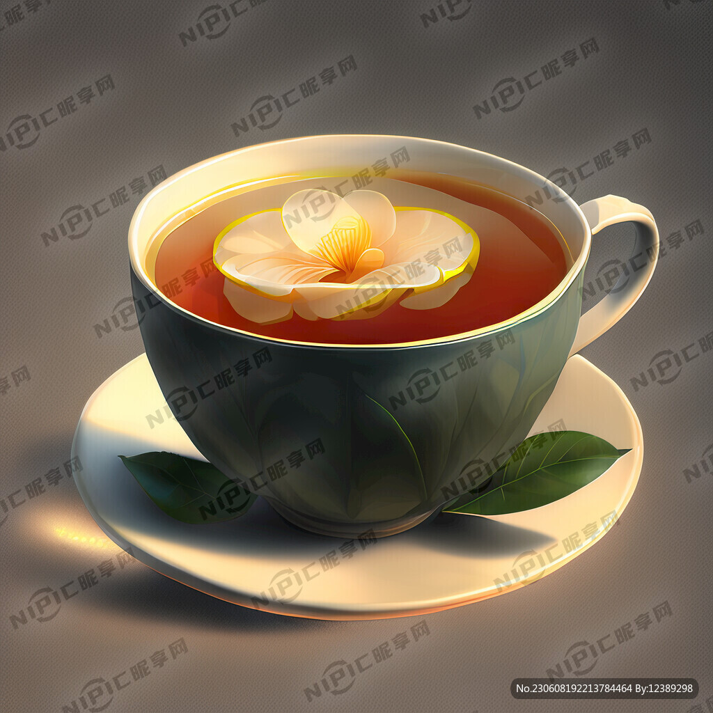 山茶花柠檬茶