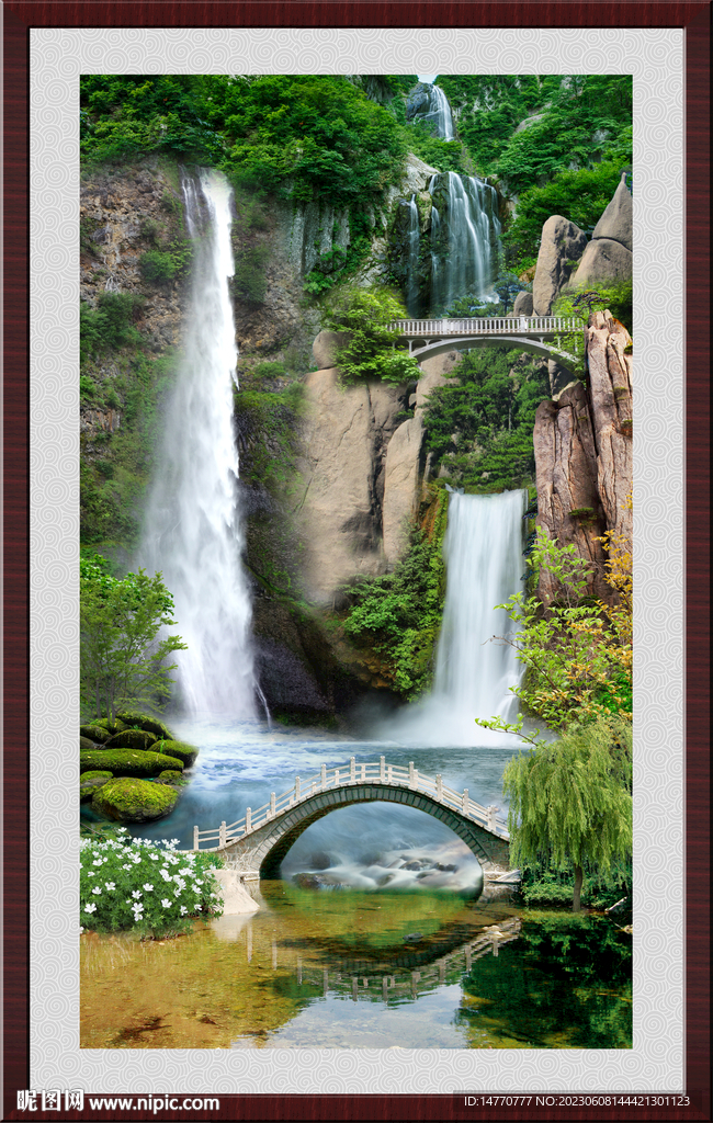 山水风景画 