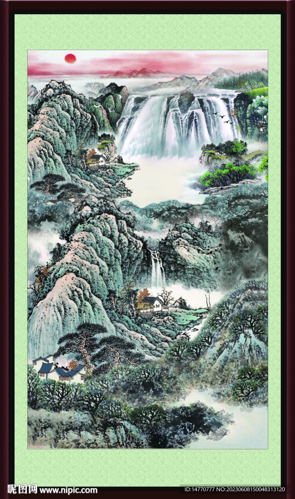 山水风景画 