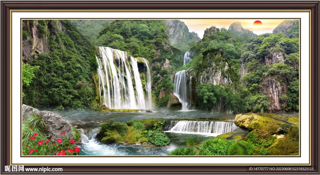山水风景画