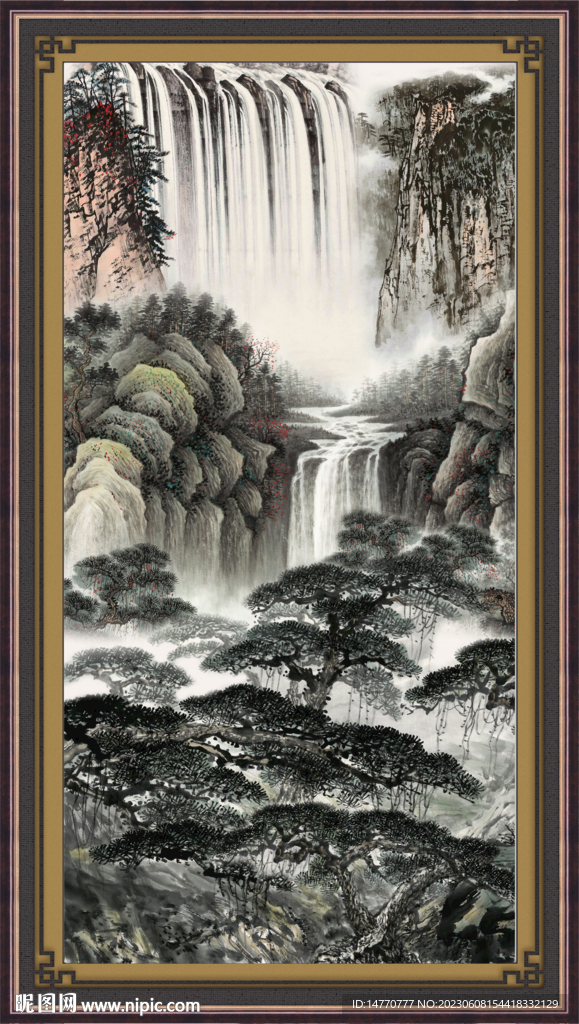 山水风景画