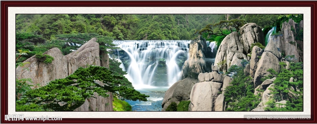 山水风景画 