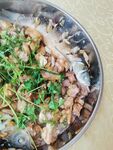 鸡蒸鱼