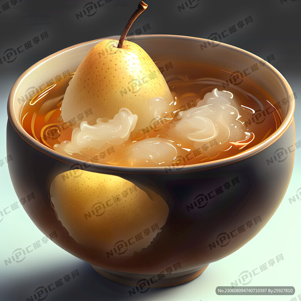 银耳炖梨
