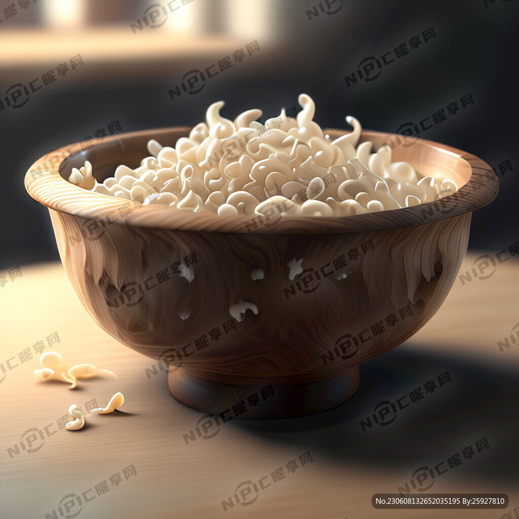 银耳木头桌面碗