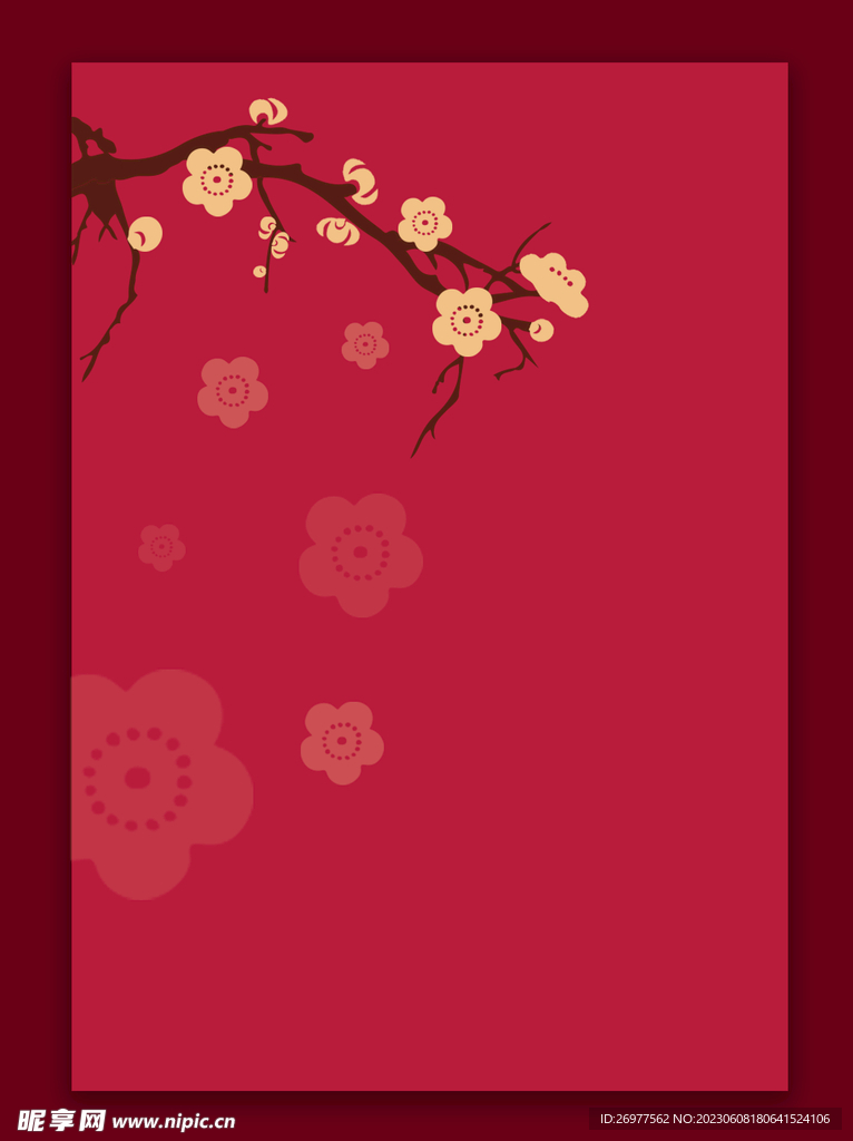  梅花背景