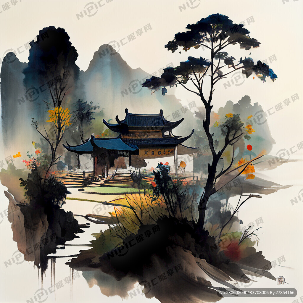 李子熟了国潮田园