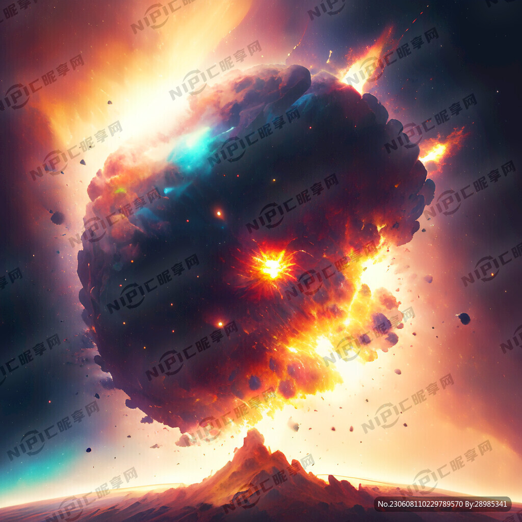 宇宙 星系碰撞 大爆炸