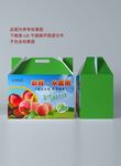 桃子包装 平面展开图