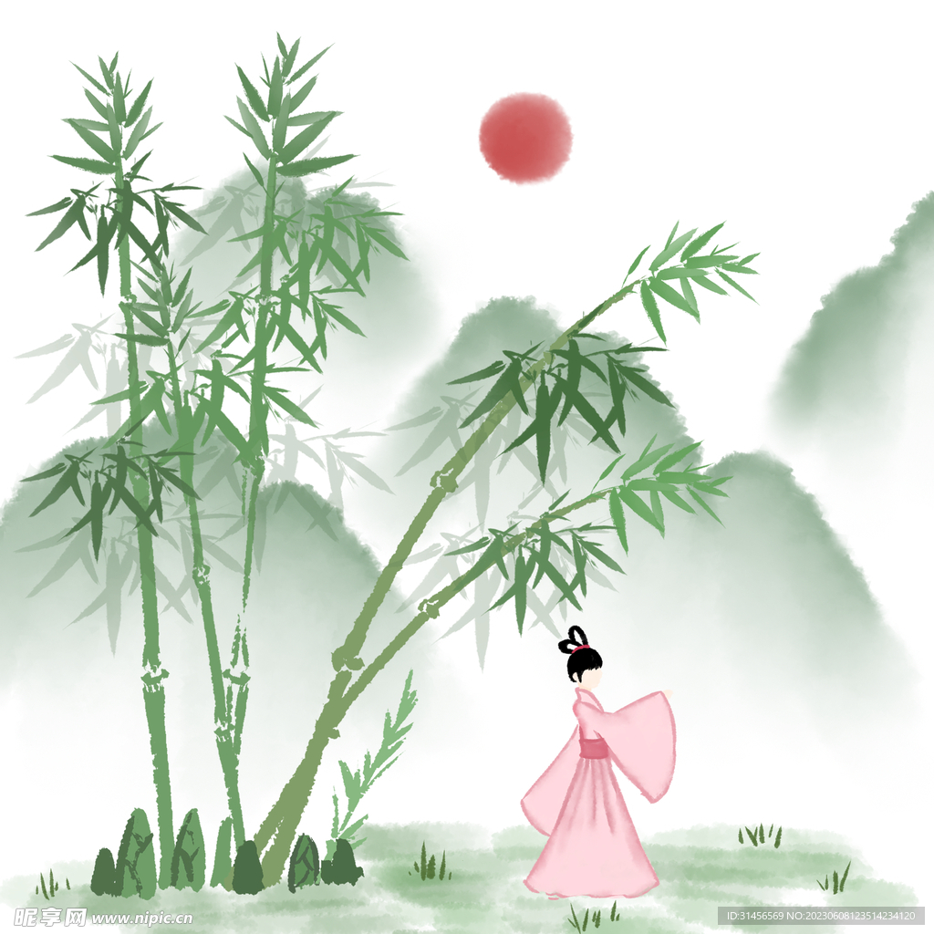 手绘画