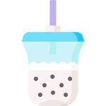 珍珠奶茶图标 