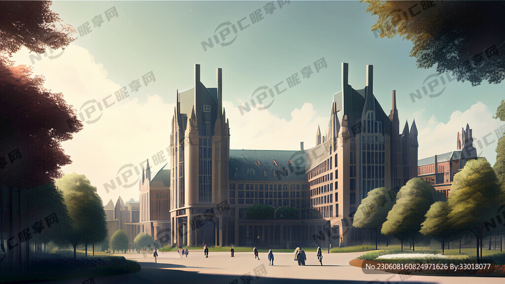 中央财经大学校园景观