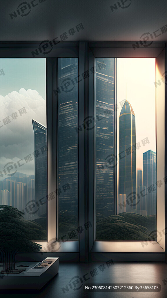 AI创作图深圳地标 深圳之窗nipic.com-昵图网