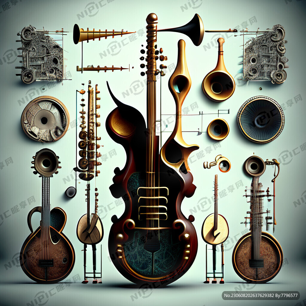 把乐器与另外一种元素相结合