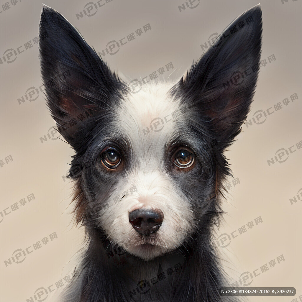 边境牧羊犬折耳