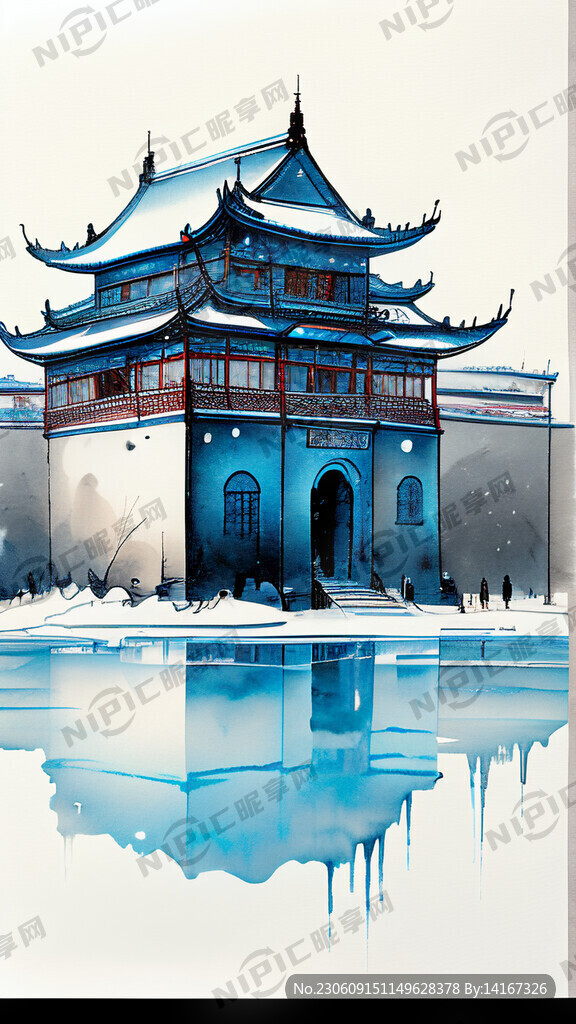 哈尔滨标志性建筑组合 冰雪世界