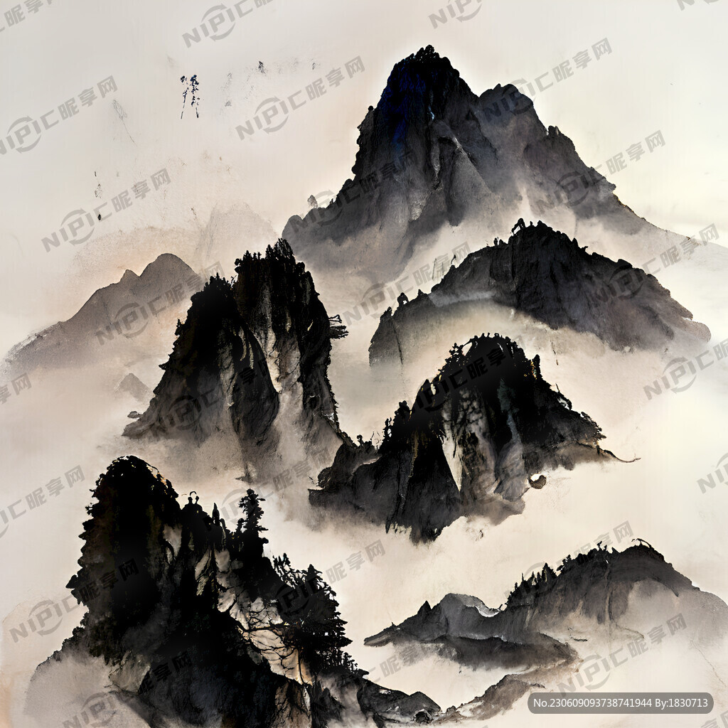 山水水墨