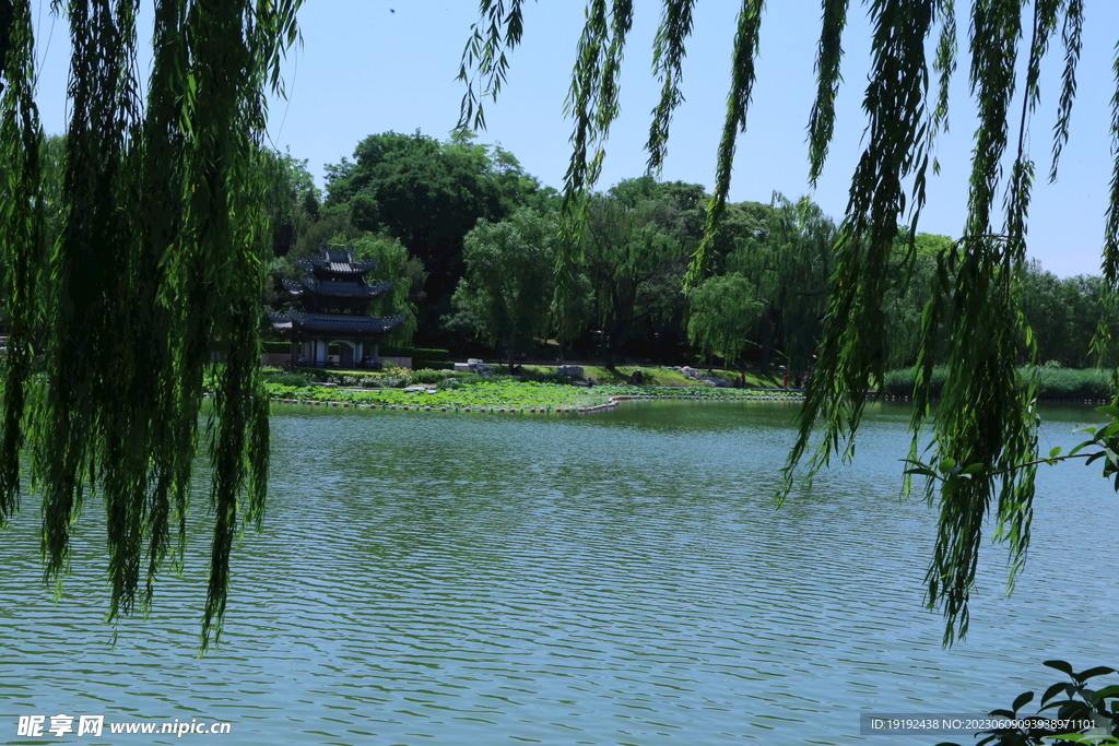 湖水风景  