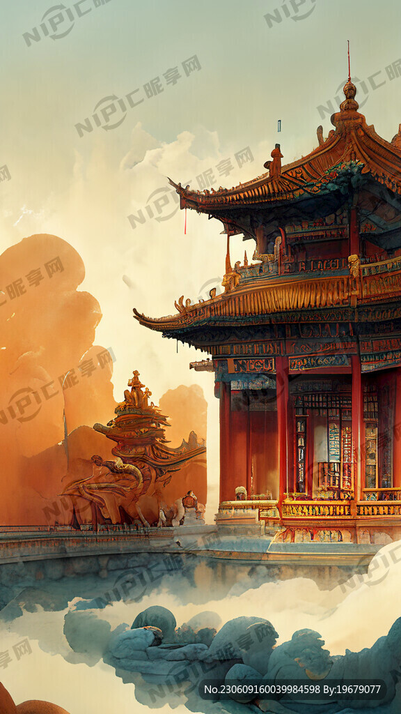 故宫龙宫殿场景