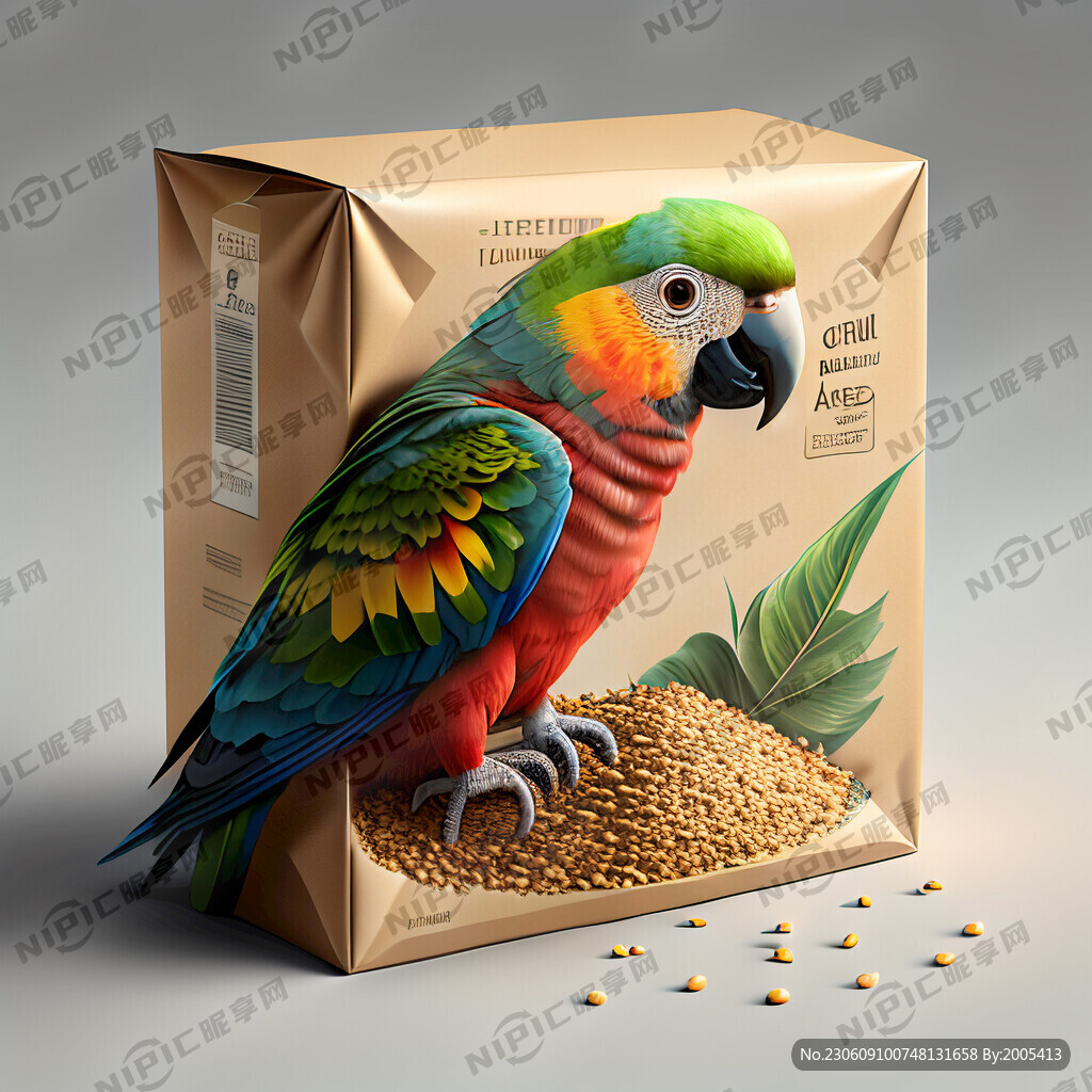 高端鹦鹉饲料包装