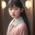 可爱美少女，最佳画质，大师作品，面容精致，毛发精致，3D立体，电影运镜，离观众很近，半侧面，写实，CG，超细节，超高清