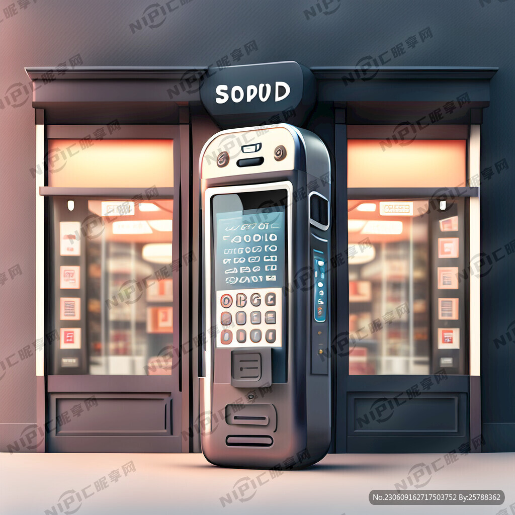 卖手机 店铺门口 正面
