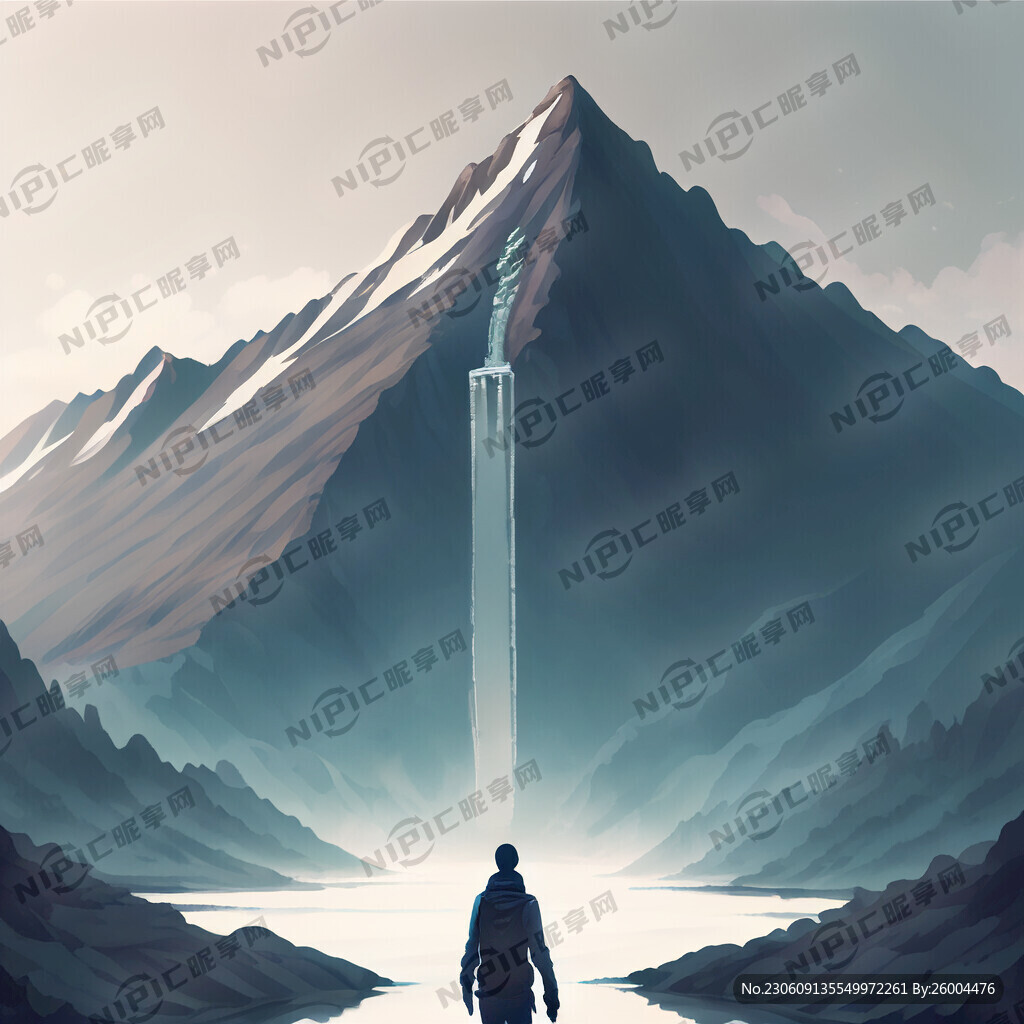 一个人有山有水