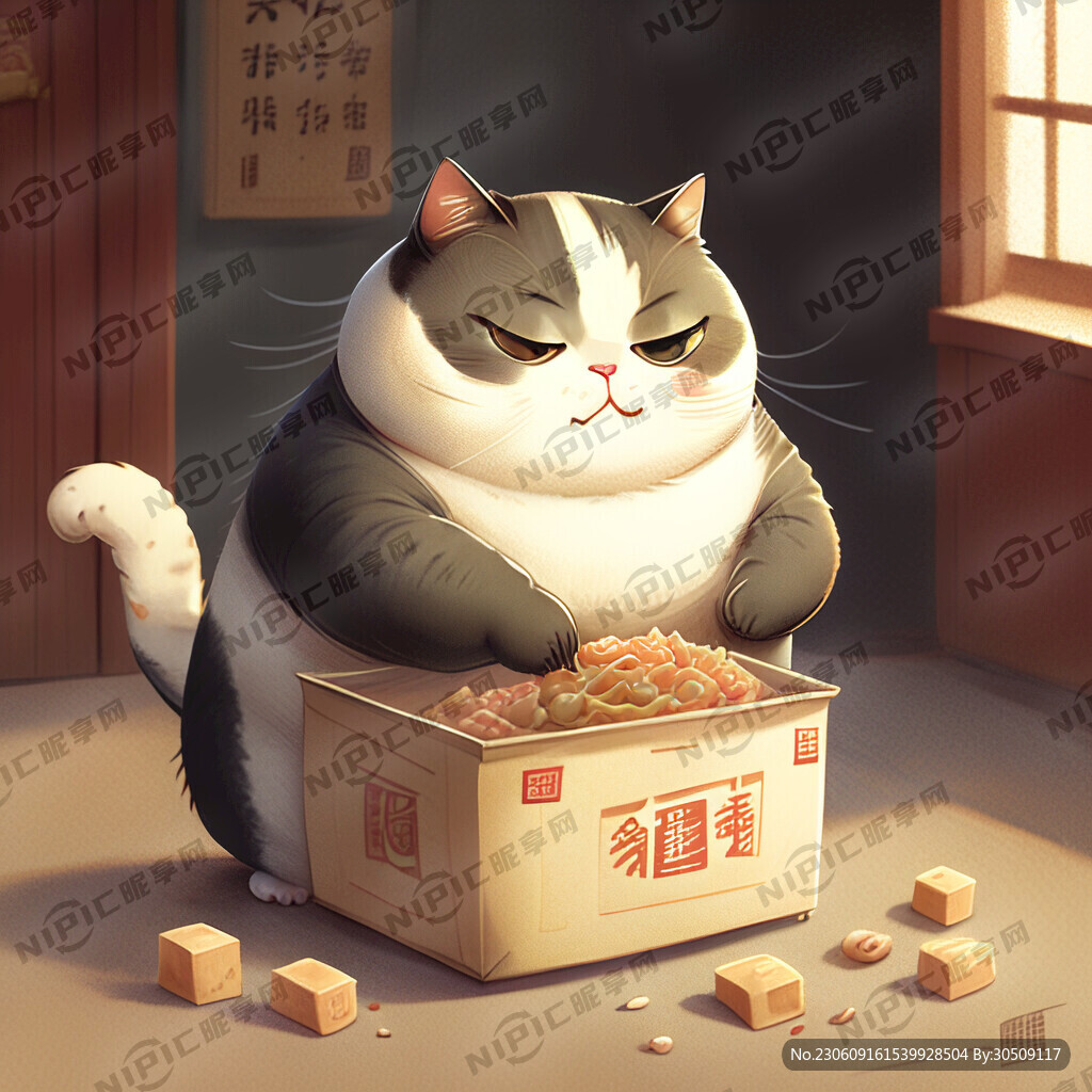 胖乎乎 萌 吃货 喜欢猫猫