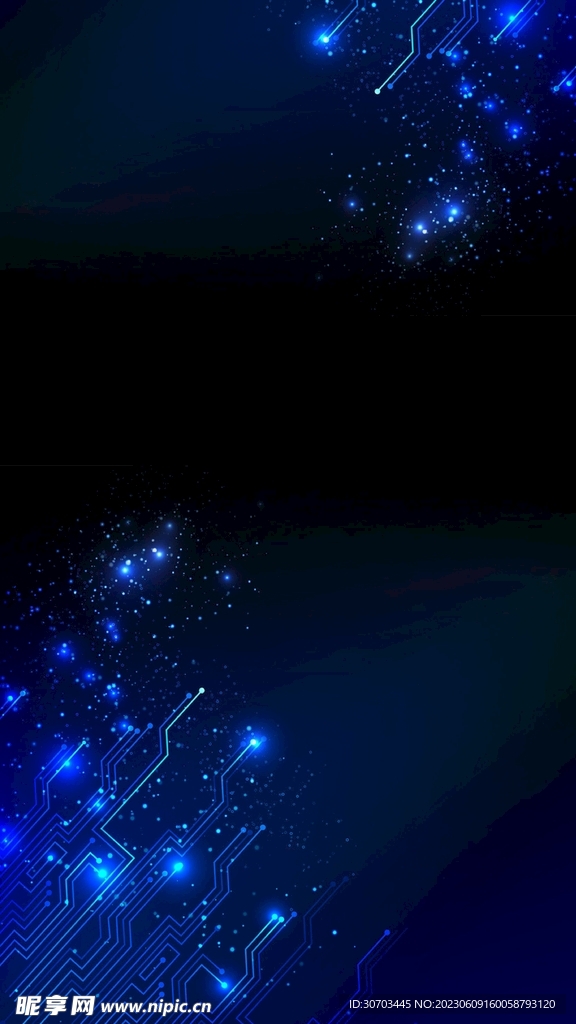 蓝色星光