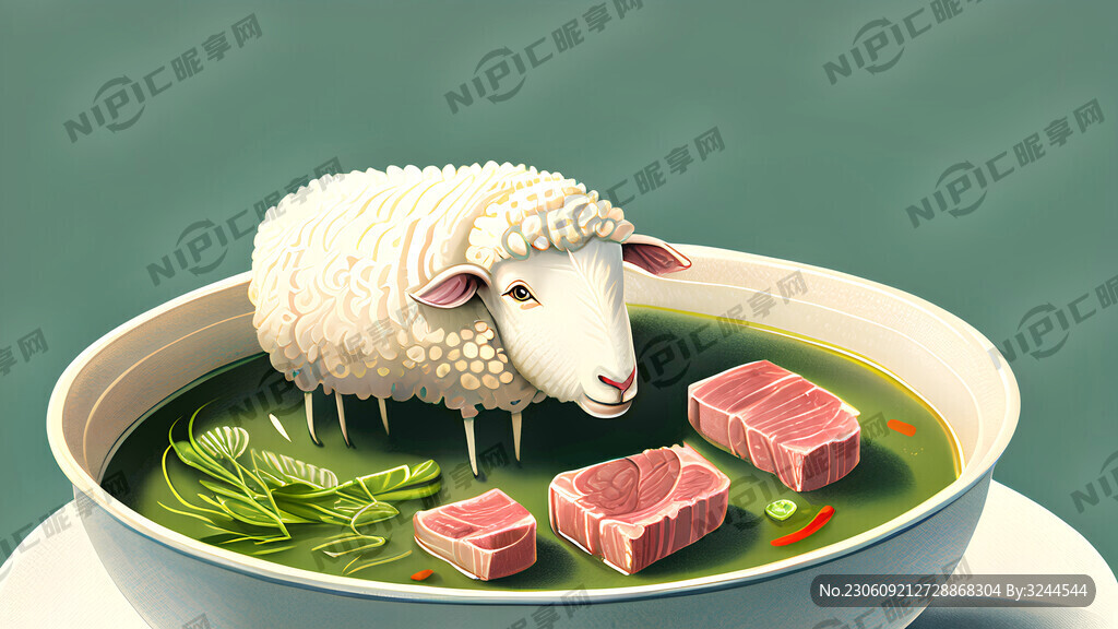 羊肉海报 要有羊肉 羊排 羊汤