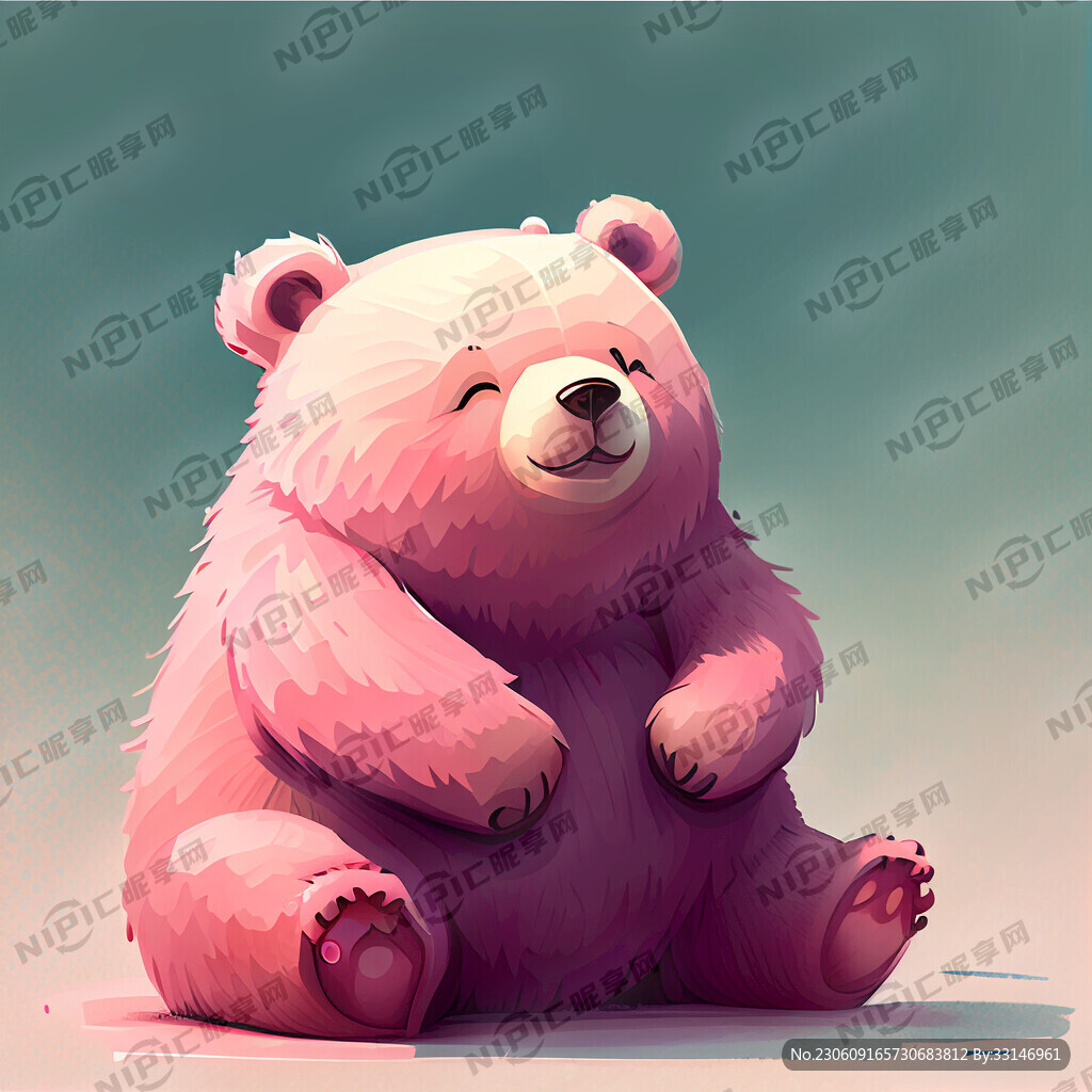 熊高兴粉色