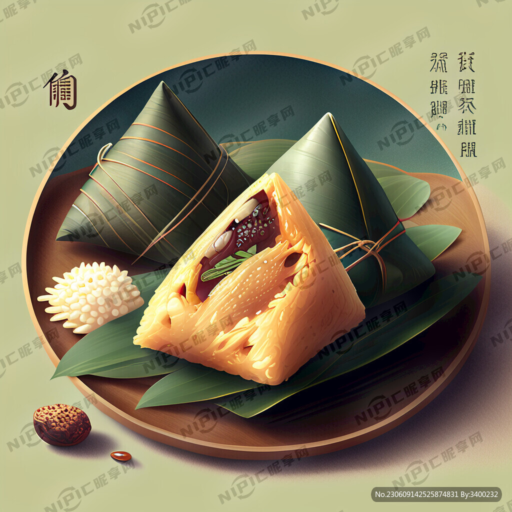 端午节粽子反诈宣传