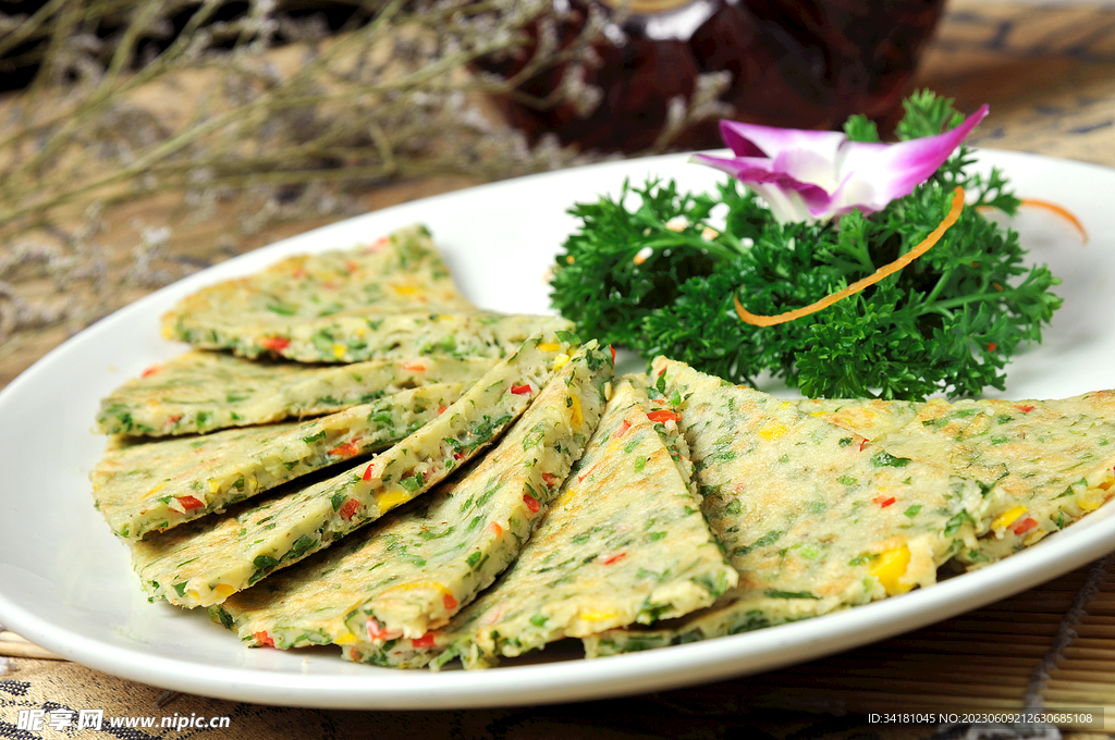 芹菜煎饼