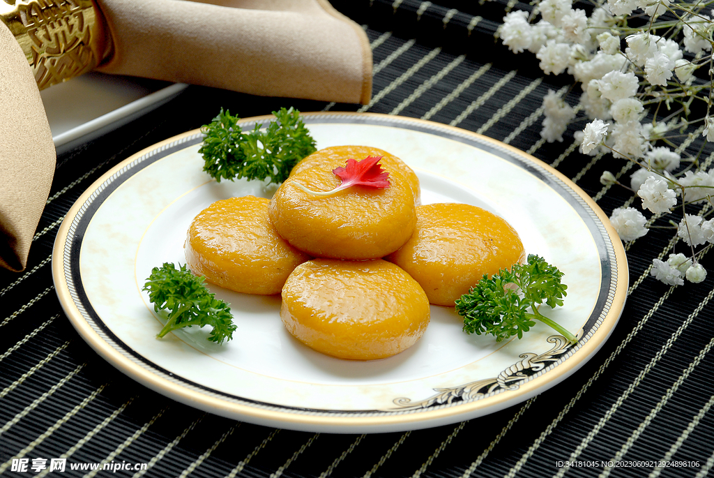 洗沙苕饼