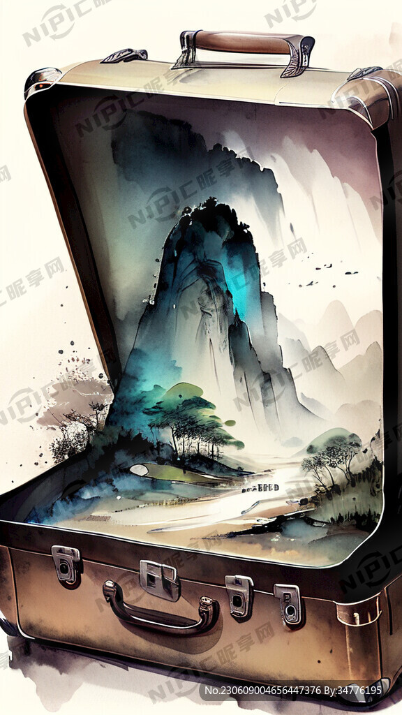 行李箱里 装满世界 中国风