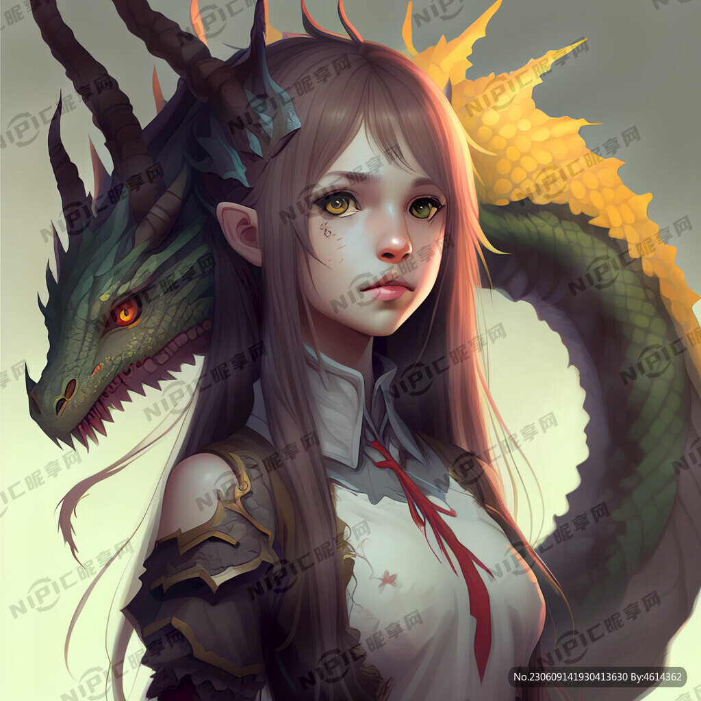 二次元少女 龙