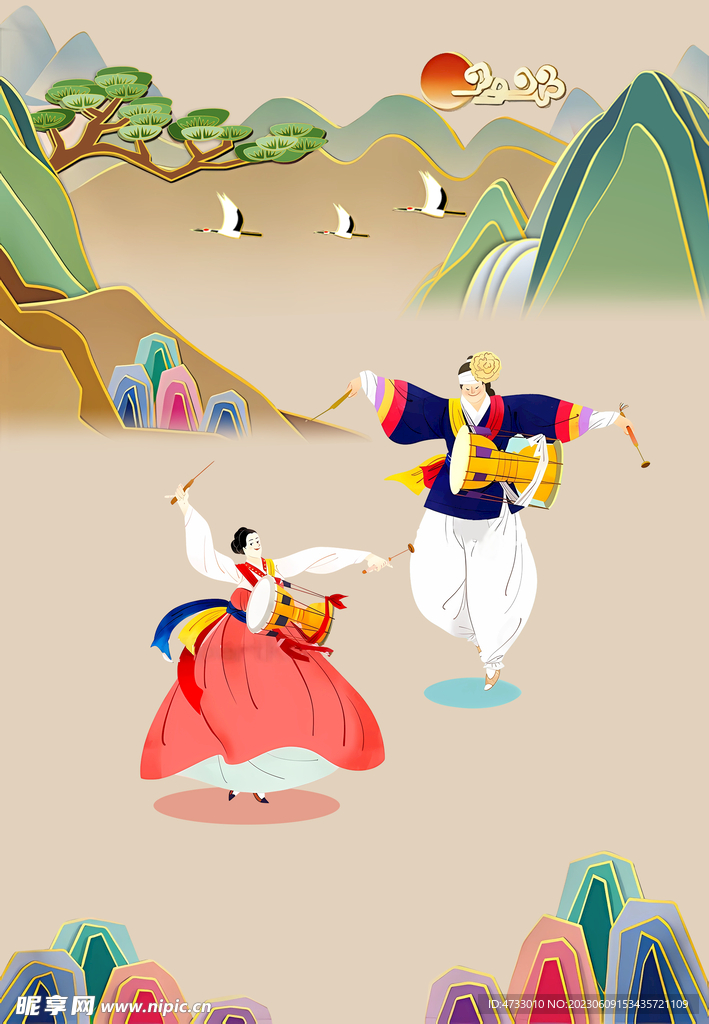 韩国卡通舞蹈