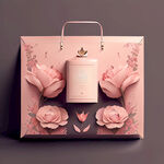 包装设计，女性用品，私密，花，粉色