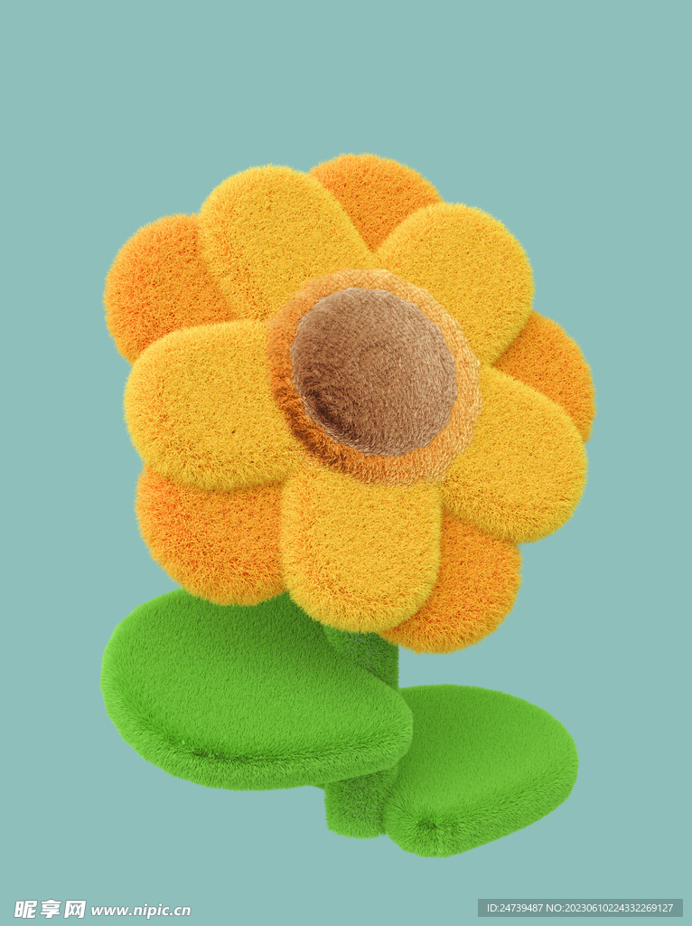 3D向日葵