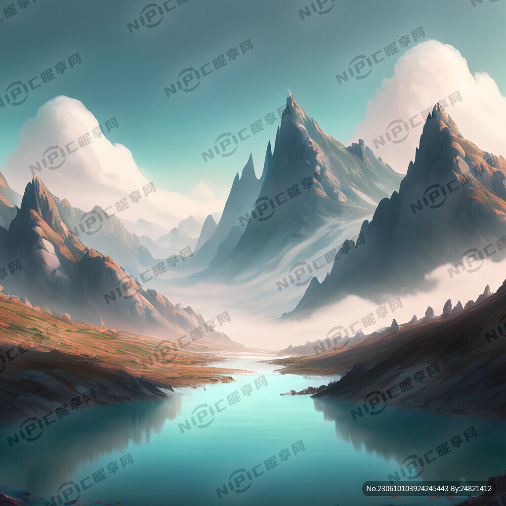 梦幻山水
