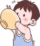 吃饭饭男孩