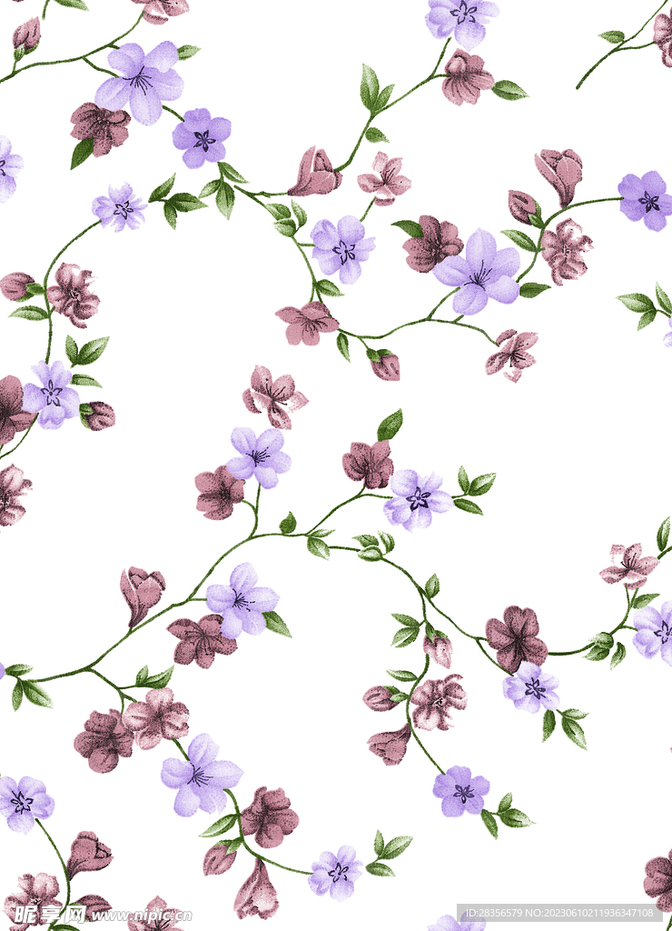 手绘花