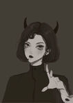 二次元美女手绘插画图片