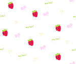 草莓 字母 蝴蝶结