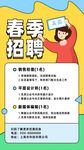 商场招聘海报