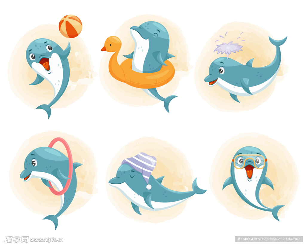 动画海豚插图 向量例证. 插画 包括有 颜色, 动画片, 乐趣, 要素, 逗人喜爱, 快乐, 生物, 海洋 - 239081216