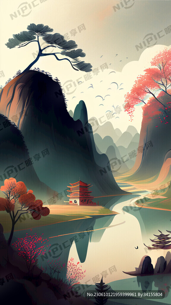 励志海报