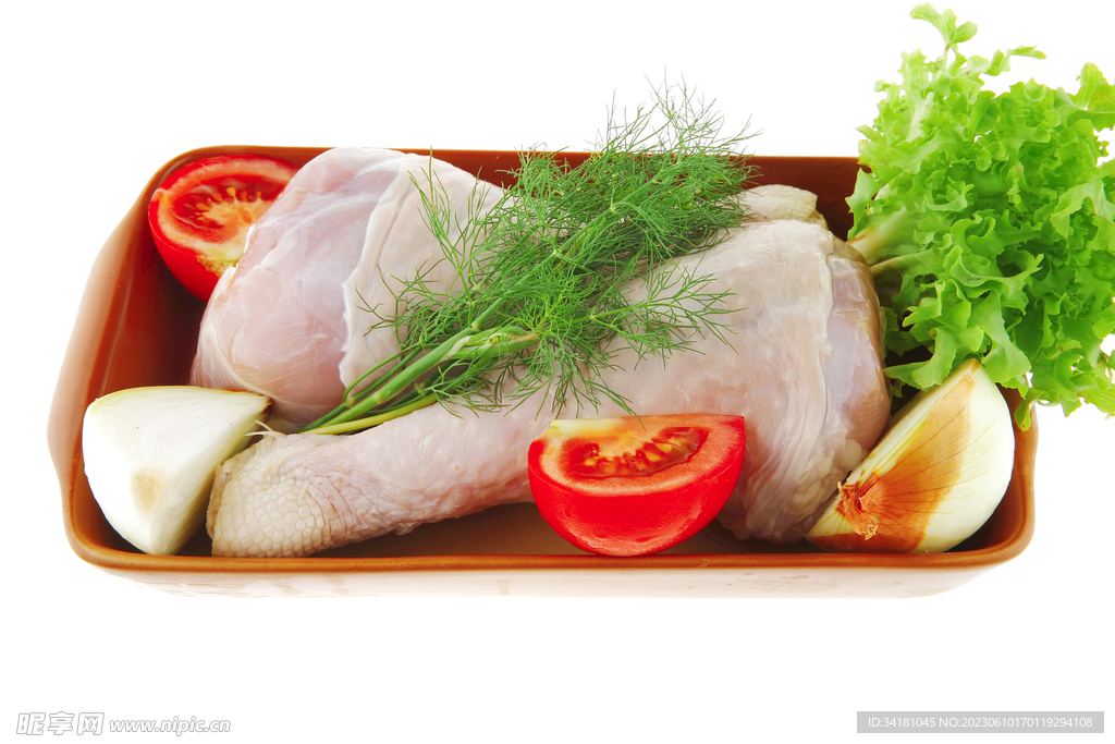 鸡腿肉图片
